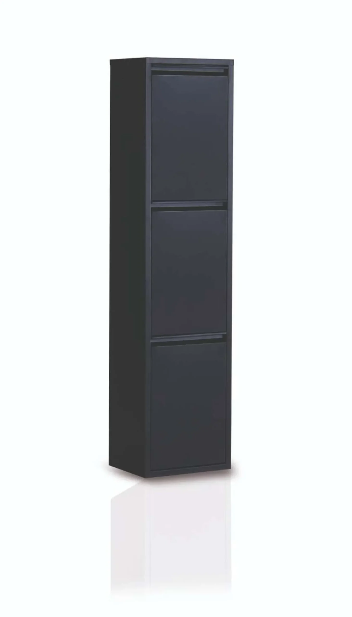 Jätteiden lajittelukaappi Linento Furniture Doplo 3, 33x136cm