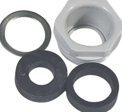 Kaapeliläpivienti Legrand Plexo PG 16 Ø7–14 mm, harmaa