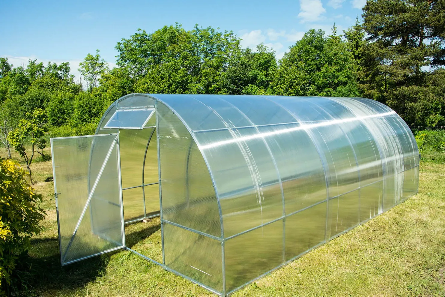 Kaarikasvihuone AB Polar Easy-Up 30 m²3x10 m kennolevyllä