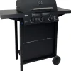 Kaasugrilli Dose Barbeque 10139, 3 poltinta, musta