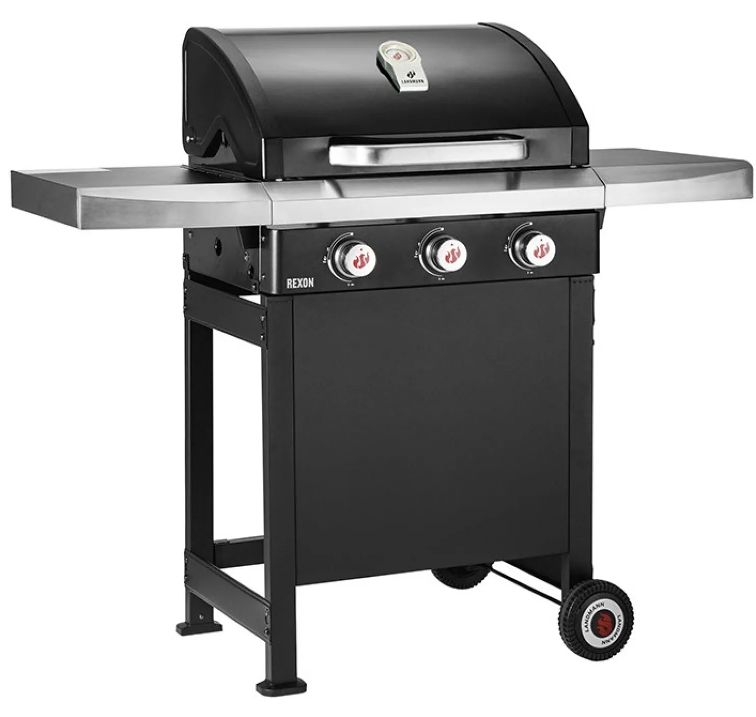 Kaasugrilli Landmann Rexon 12236 3.0 Sapphire Black 3 poltinta