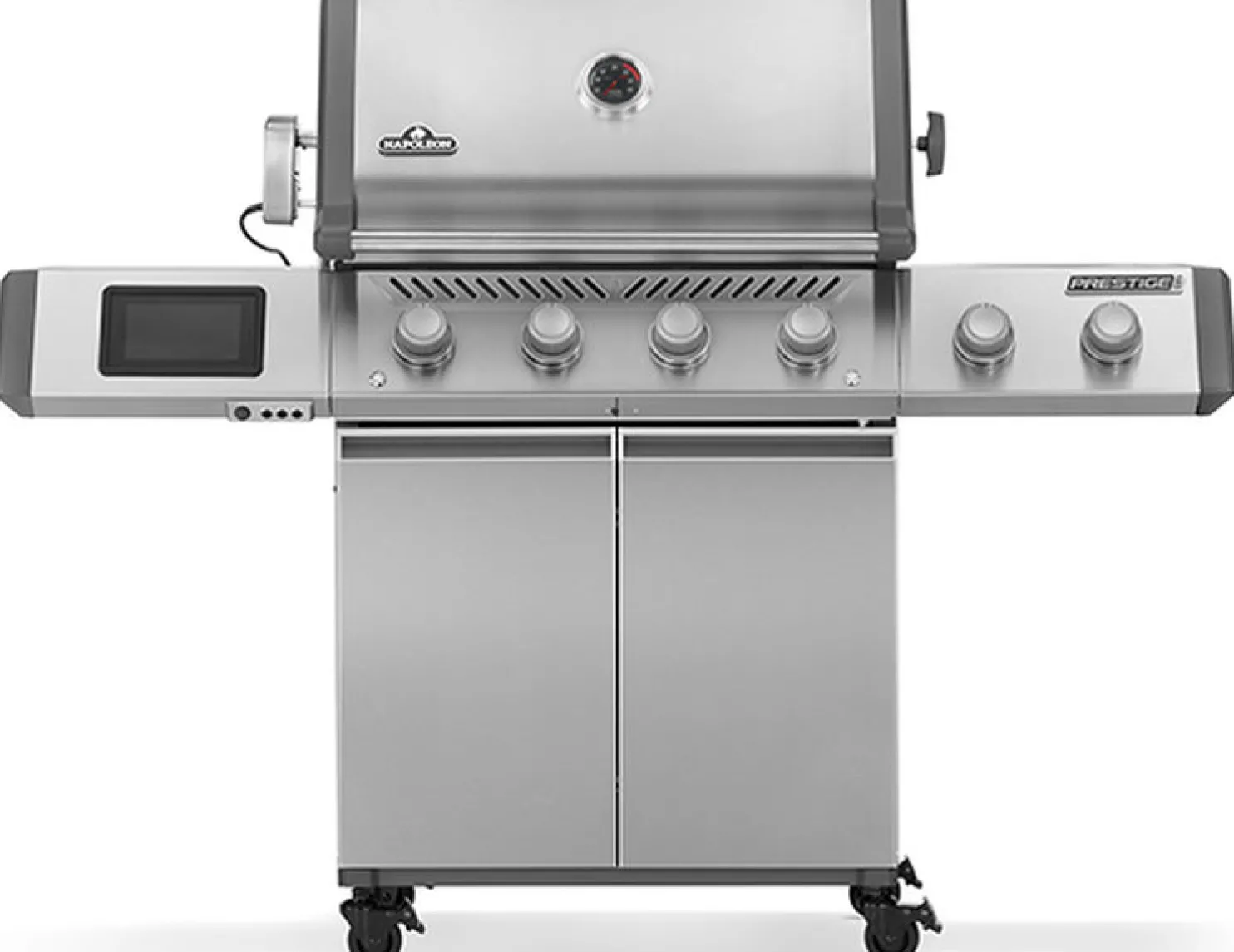 Kaasugrilli Napoleon Prestige PRO500-4 Connected, 4+2 poltinta, sivupoltin ja takapoltin