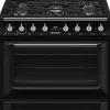 Kaasuliesi Smeg TR90GMBL, 90cm, musta
