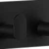 Kaksoiskoukku Beslagsboden Design BB456, mattamusta rst