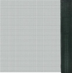 Kanaverkko 12x12mm galvanoitu PVC pinnoitteella 25x1m vihreä
