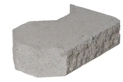 Kansikivi kulmaan HB-Betoni vasen 364x215x100 mm harmaa