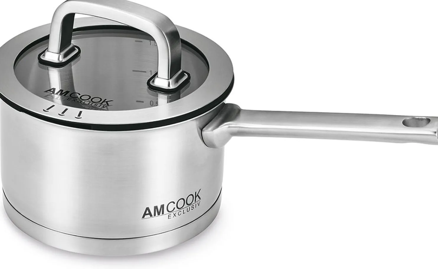 Kasari AM Cook Ø16x9cm, 1.7l, lasikansi