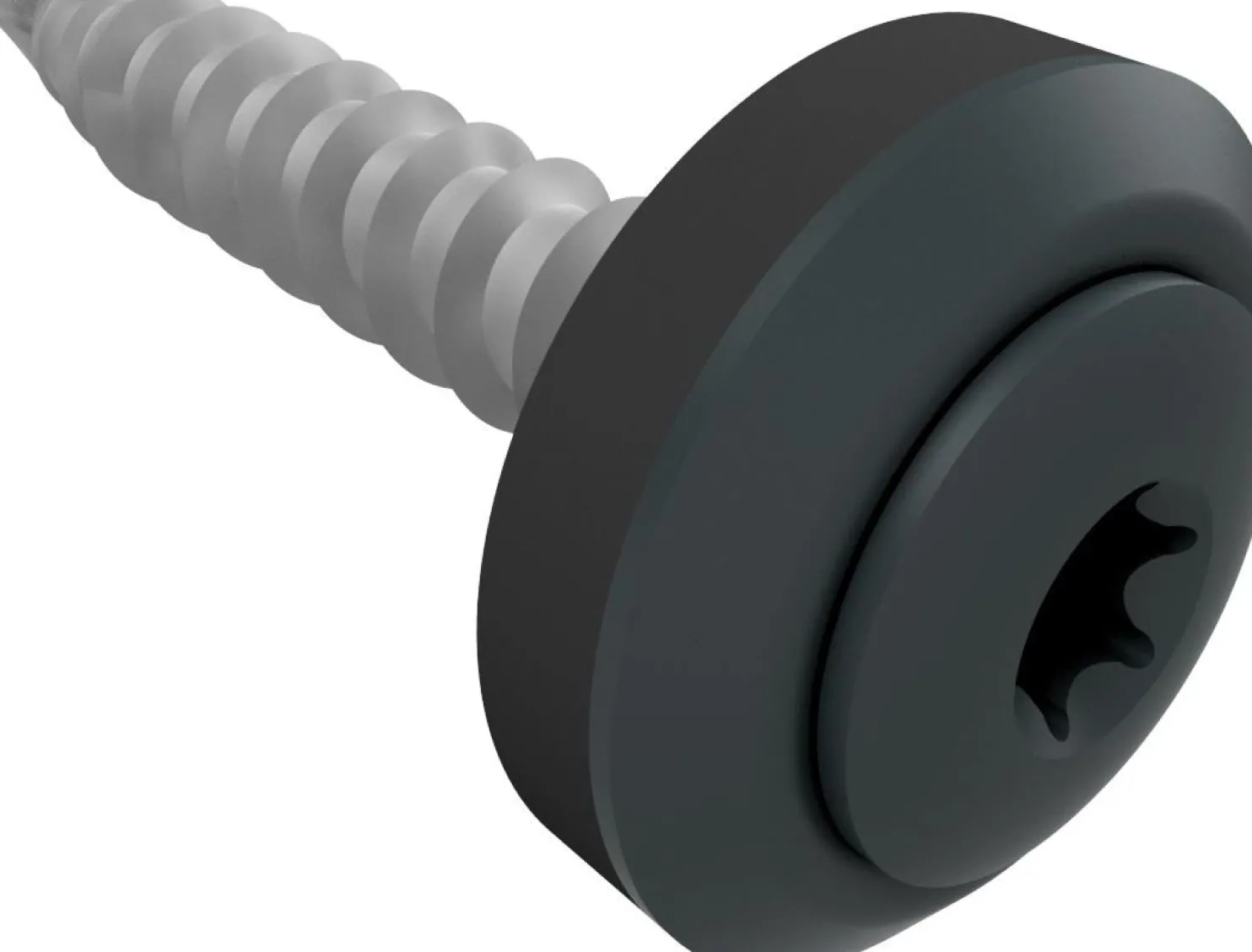 Kateruuvi Ruukki Viktoria, 4.8x28mm, torx, 100 kpl, eri värejä