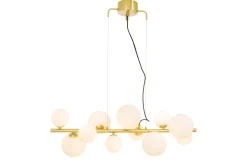 Kattovalaisin Aneta Lighting Molekyl mattamessinki/valkoinen