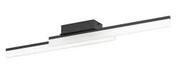 Kattovalaisin Eglo Palmital, 88x10cm, 2xLED 11W, IP44, musta