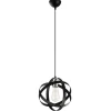 Kattovalaisin Linento Lighting Gezegen, musta/nikkeli