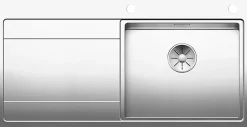 Keittiöallas Blanco Divon II 5 S-IF, 1000x510mm, rst, taso vasemmalla