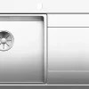 Keittiöallas Blanco Divon II 5 S-IF, 1000x510mm, rst, taso oikealla