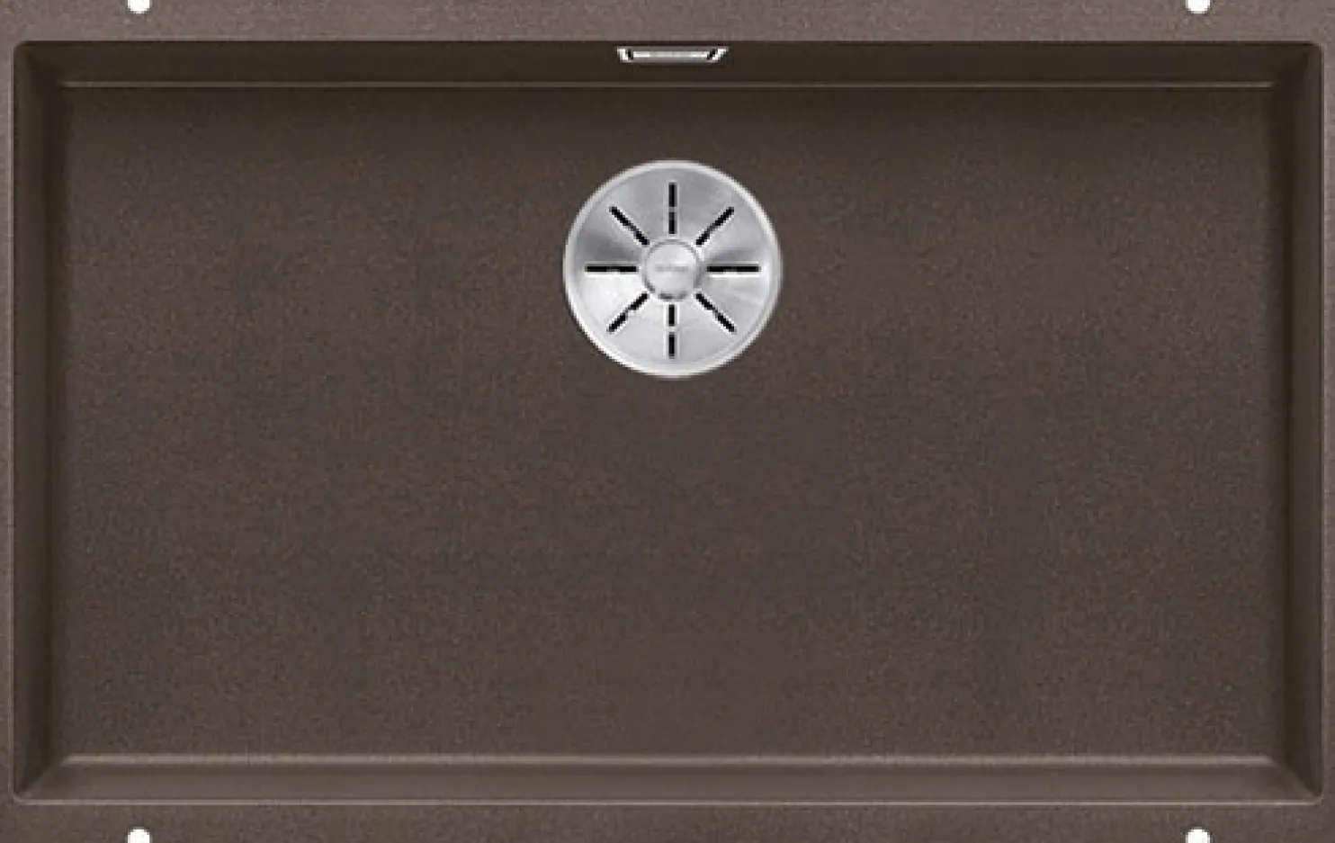 Keittiöallas Blanco Subline 700-U, 730x460mm, silgranit, altakiinnitettävä, eri värejä