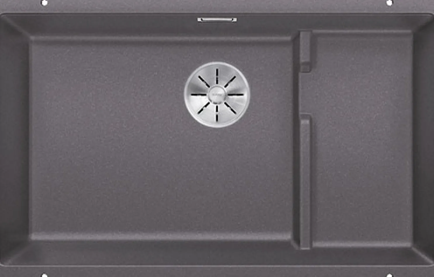Keittiöallas Blanco Subline 700-U Level, 730x460mm, silgranit, altakiinnitettävä, eri värejä