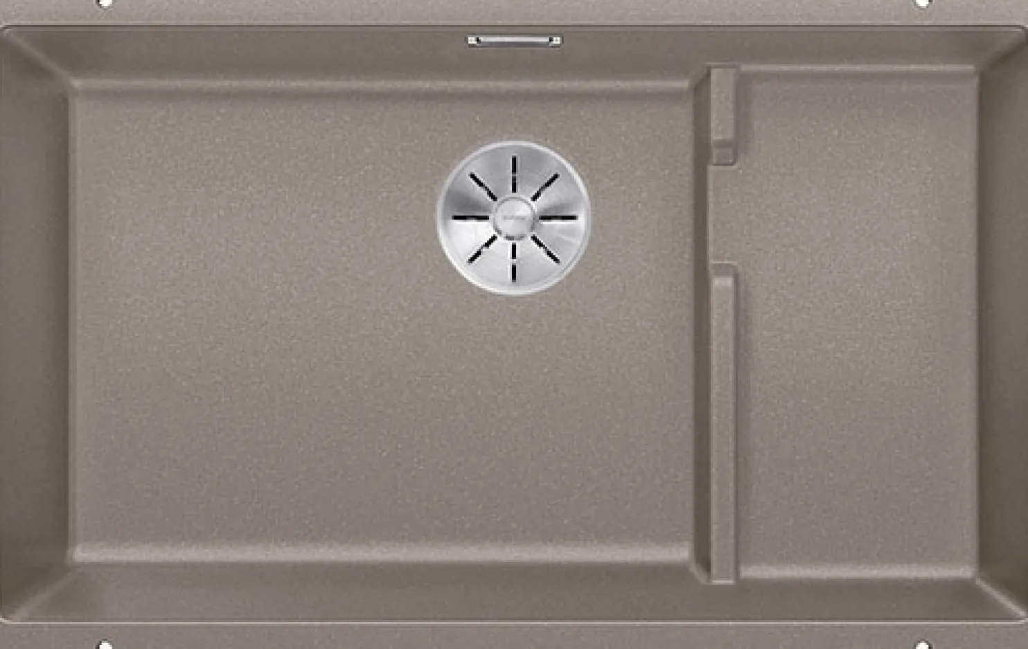 Keittiöallas Blanco Subline 700-U Level, 730x460mm, silgranit, altakiinnitettävä, eri värejä