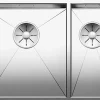 Keittiöallas Blanco Zerox 340/180-U, 585x440mm, rst, altakiinnitettävä, vasen