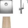 Keittiöallas Lapetek Luna-X 340-IFA + Lino-A -hana rst