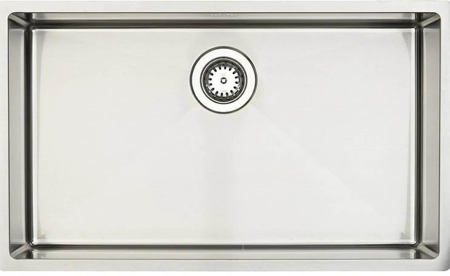 Keittiöallas Lavabo Kubus 700 Soft, 700x400mm, ruostumaton teräs