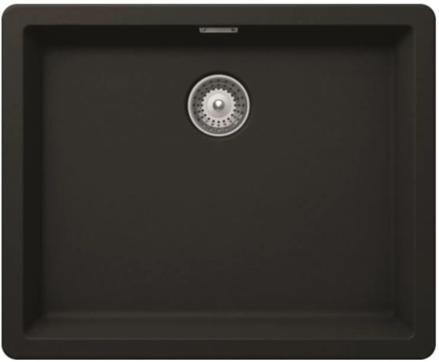 Keittiöallas Nordic Tech Nordic Quartz 500 556x456 mm komposiitti musta