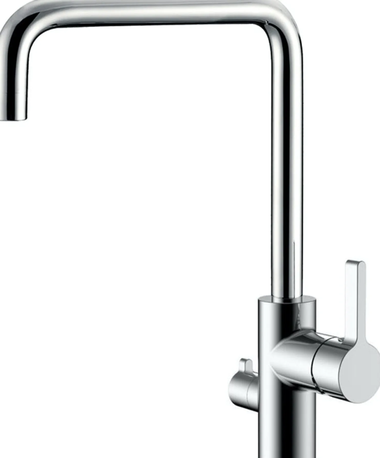 Keittiöhana Bathlife Atlant pesukoneventtiilillä kromi