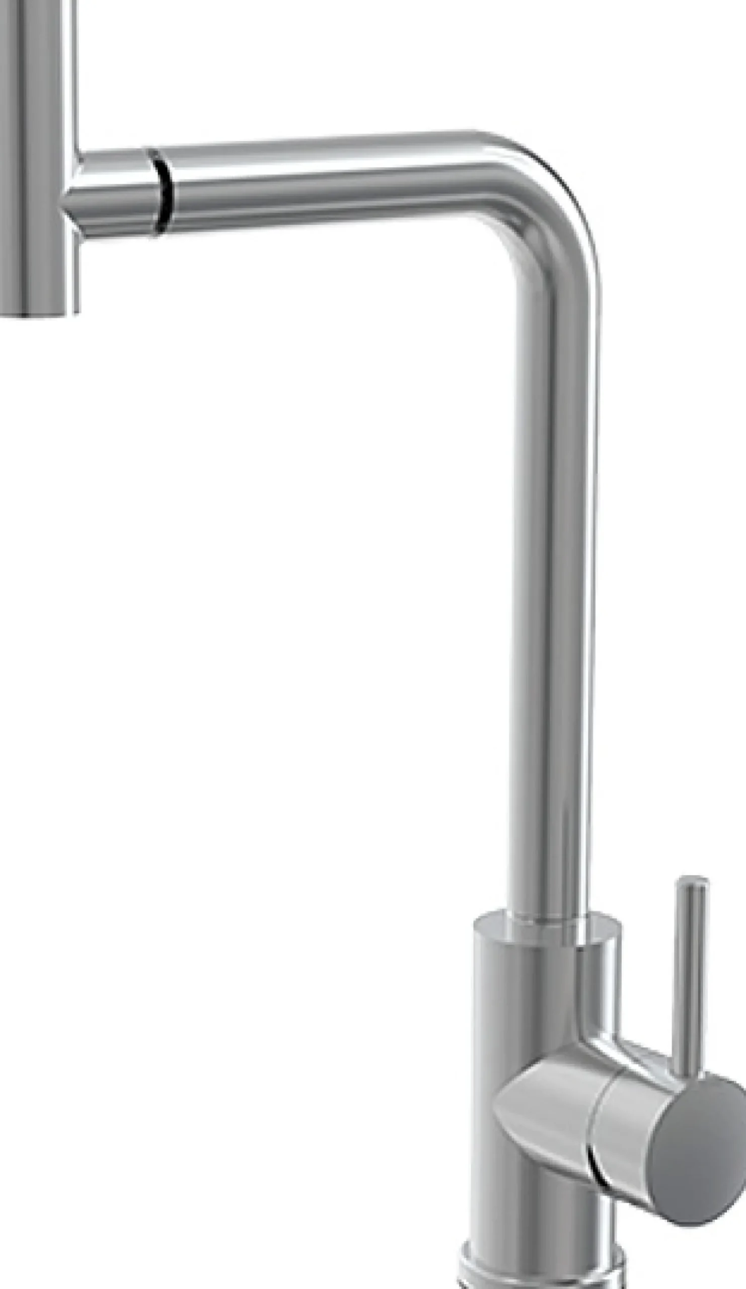Keittiöhana Scandtap Steel Spin kääntyvällä suuttimella