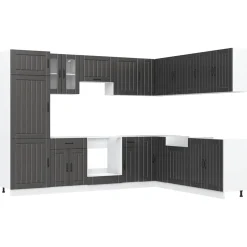 Keittiökaappisarja 14-osainen Lucca, eri värejä (43840)
