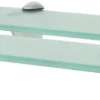 Kelluvat hyllyt, 2 kpl, lasi, 40x20 cm, 8 mm, kirkas