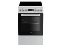 Keraaminen liesi Beko FSM57300GW, 50cm, valkoinen