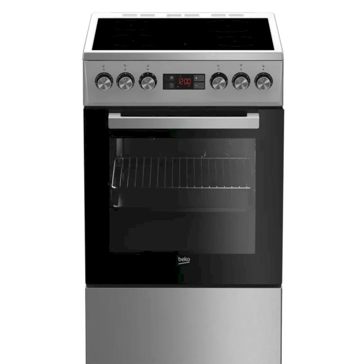 Keraaminen liesi Beko FSM57300GX, 50cm, ruostumaton teräs