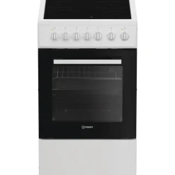 Keraaminen liesi Indesit I5V3PMW, 50cm, valkoinen