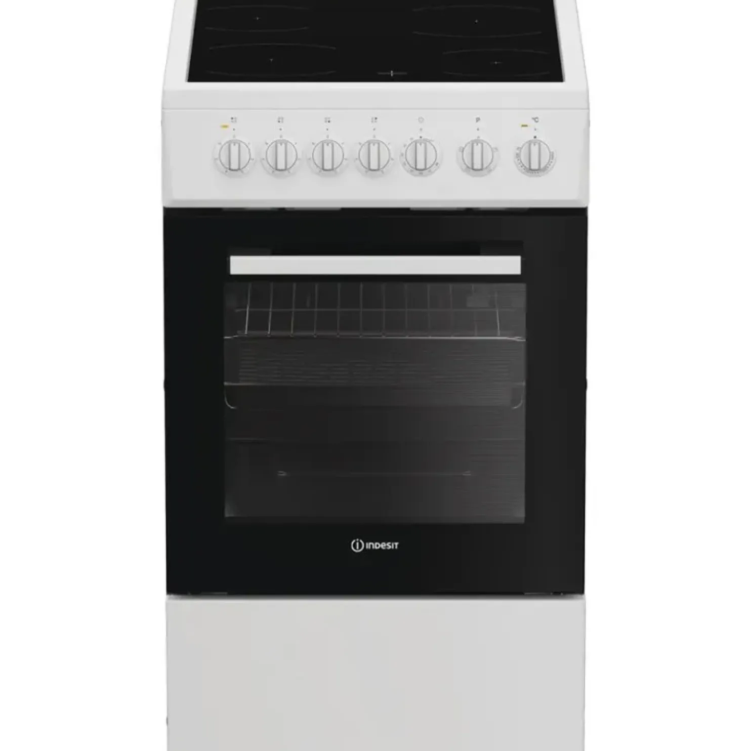 Keraaminen liesi Indesit I5V3PMW, 50cm, valkoinen
