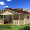 Kesämökki Skan Holz Alberta 1, 30m²