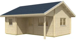 Kesämökki Skan Holz Ontario 1, 23.6 + 6.4m²