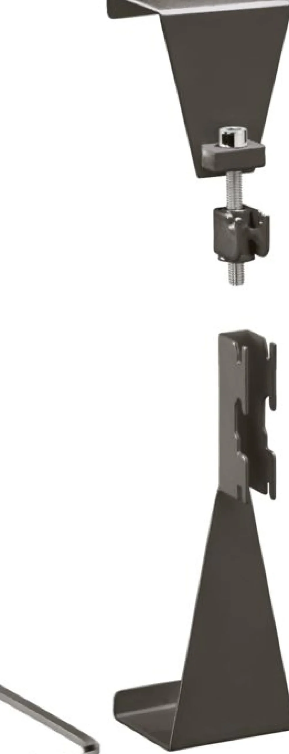 Kiinnike kiskolle Elfa Classic oveen, graphite