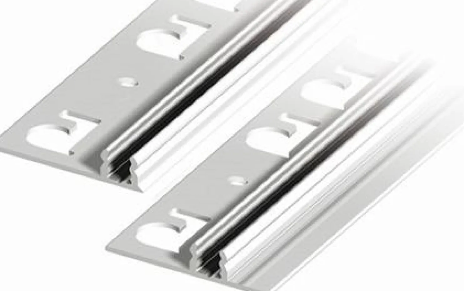 Kiinnityspohja liikuntasaumalistoille Progress Profiles Proinsert PINBFT40 2,7m alumiini