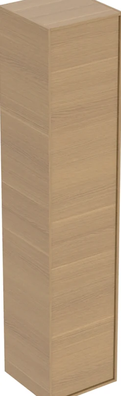Korkea kaappi IDO Sense Art, 1725x366mm, yksi ovi ja sisäpeili, luonnontammi