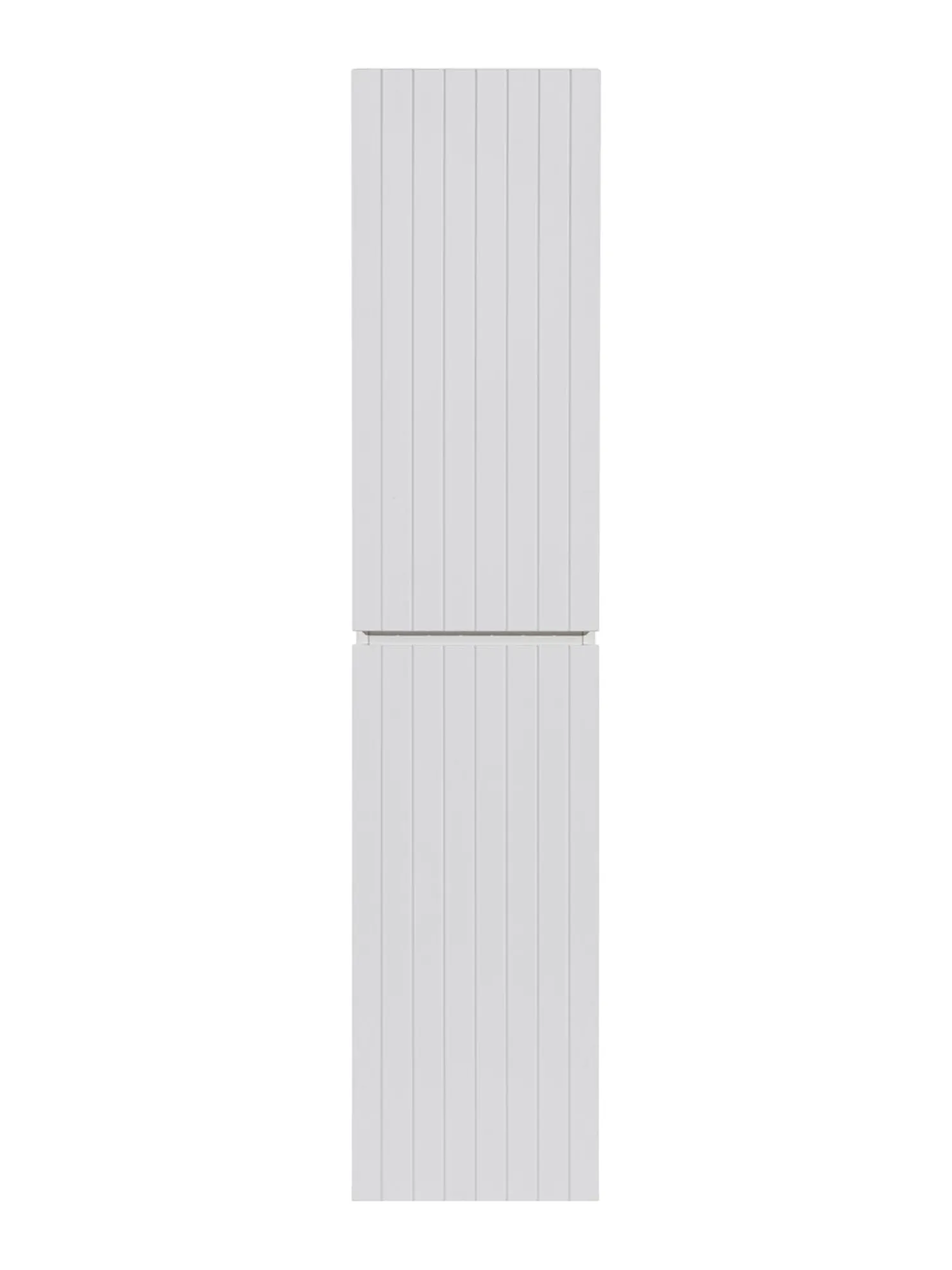 Korkea kaappi Interia Epic 160x35x33 cm, valkoinen