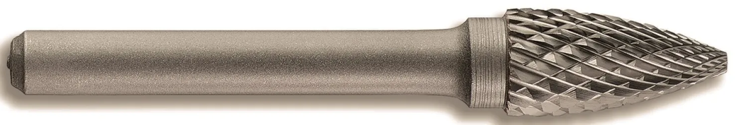 Kovametalliviila Tivoly T Line, 12mm, kaareva kärki