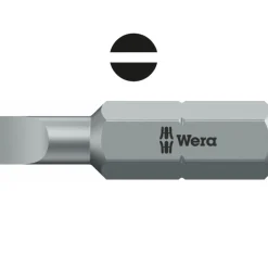 Kärkisarja uraruuveille Wera 800/1 Z, 1, 2 x 8, 0x25mm