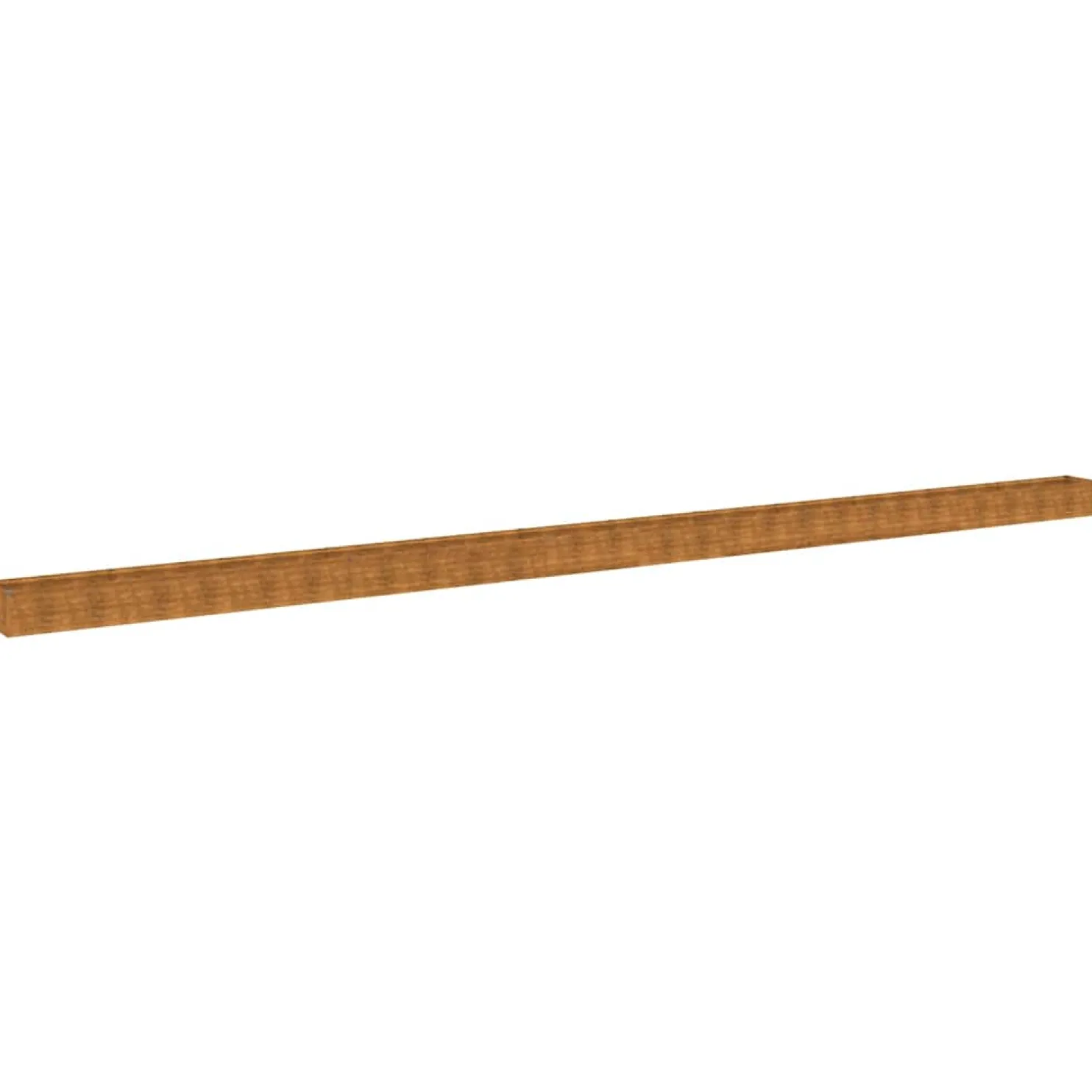 Kukkalaatikko korotettu, Corten teräs, eri kokoja (13587)