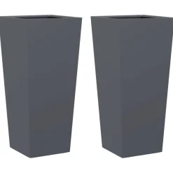 Kukkalaatikko puutarhaan, teräs, eri kokoja, värejä ja pakkauskokoja (42250)