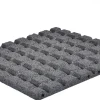 Kumilaatta Nordic Play, 500x500x30mm harmaa