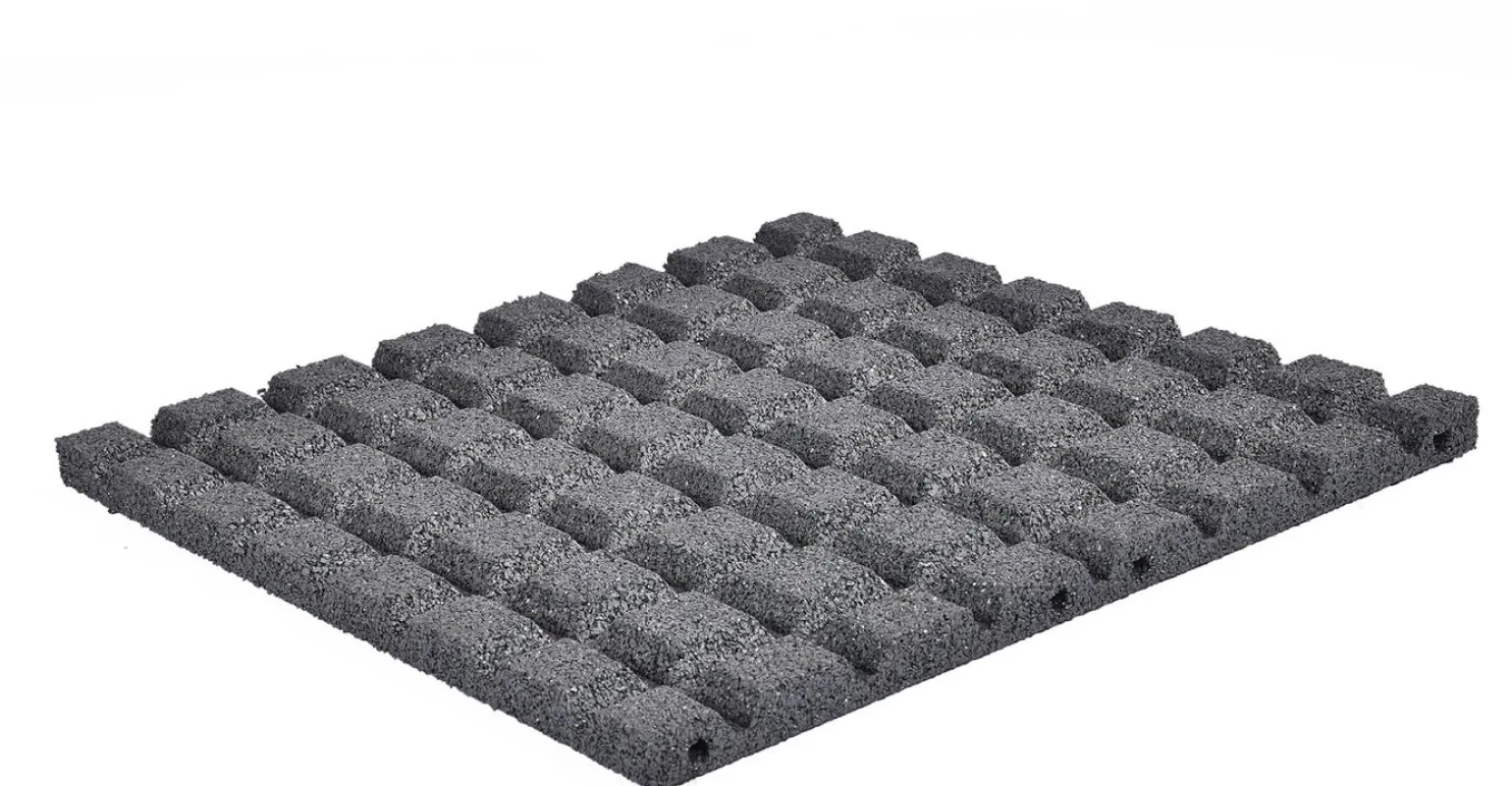 Kumilaatta Nordic Play, 500x500x30mm harmaa