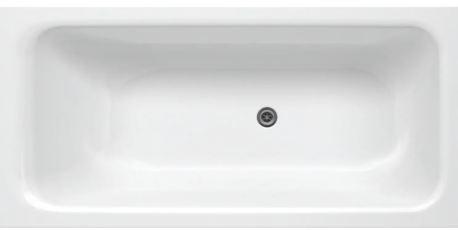Kylpyamme Gustavsberg, 1500 x 700 mm, ilman kehikkoa, vakiopinta, valkoinen