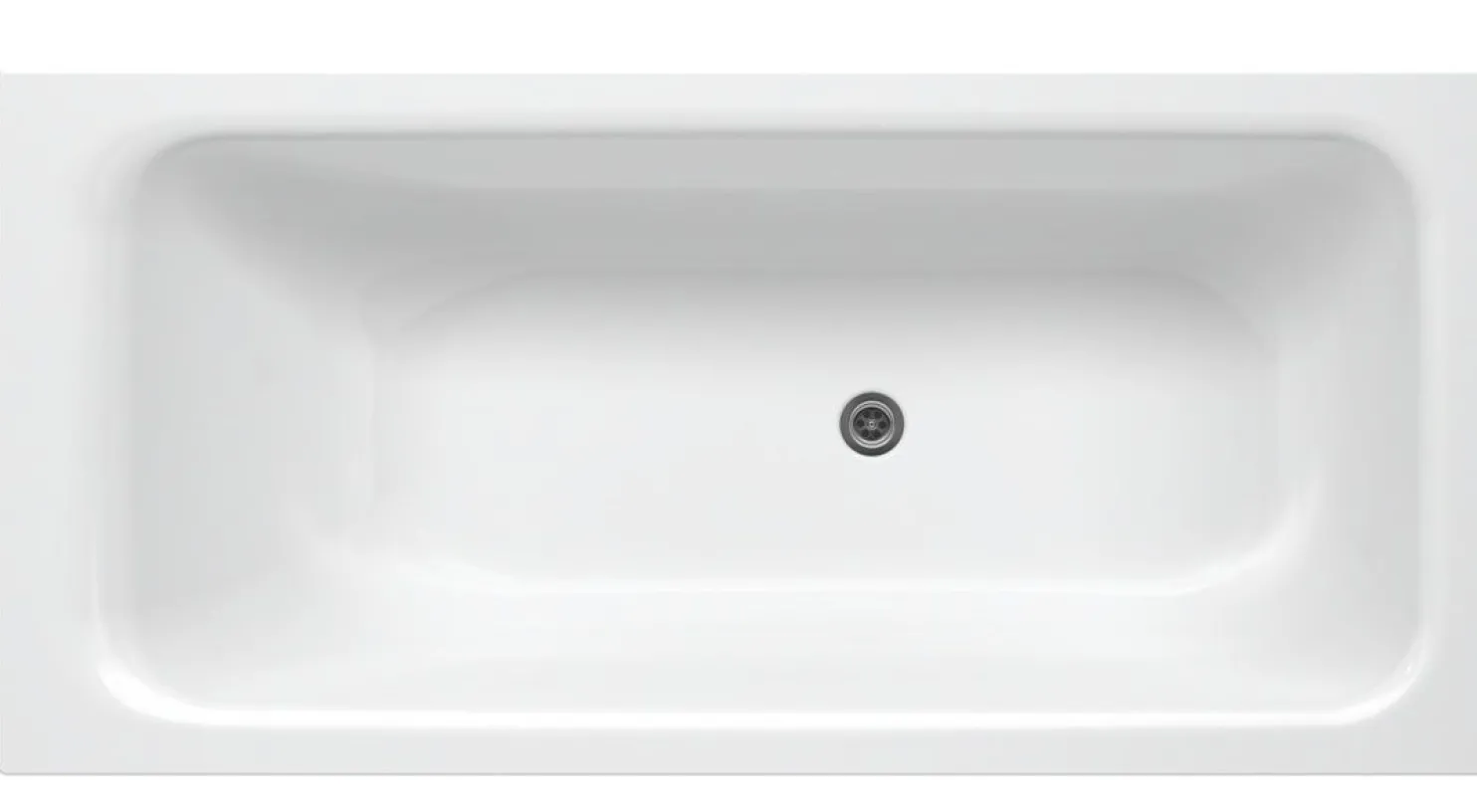 Kylpyamme Gustavsberg, 1500 x 700 mm, ilman kehikkoa, glazeplus-pinta, kaksi kädensijaa, valkoinen