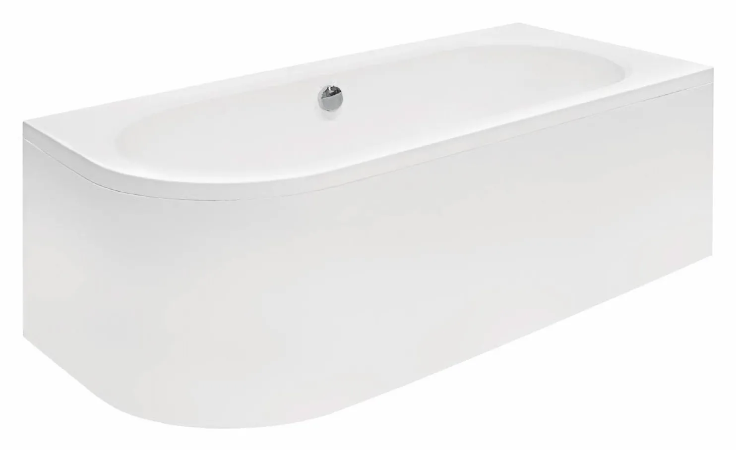 Kylpyamme Interia Avito 170 P 185l 1700 x 750 mm oikea