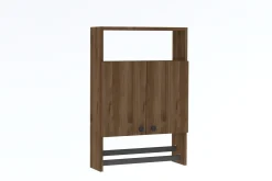 Kylpyhuoneen kaappi Linento Furniture Ela, 60x87cm, pyyhetangoilla