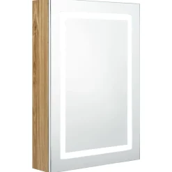 Kylpyhuoneen LED-Peilikaappi, 50x13x70 cm, eri värejä (07574)