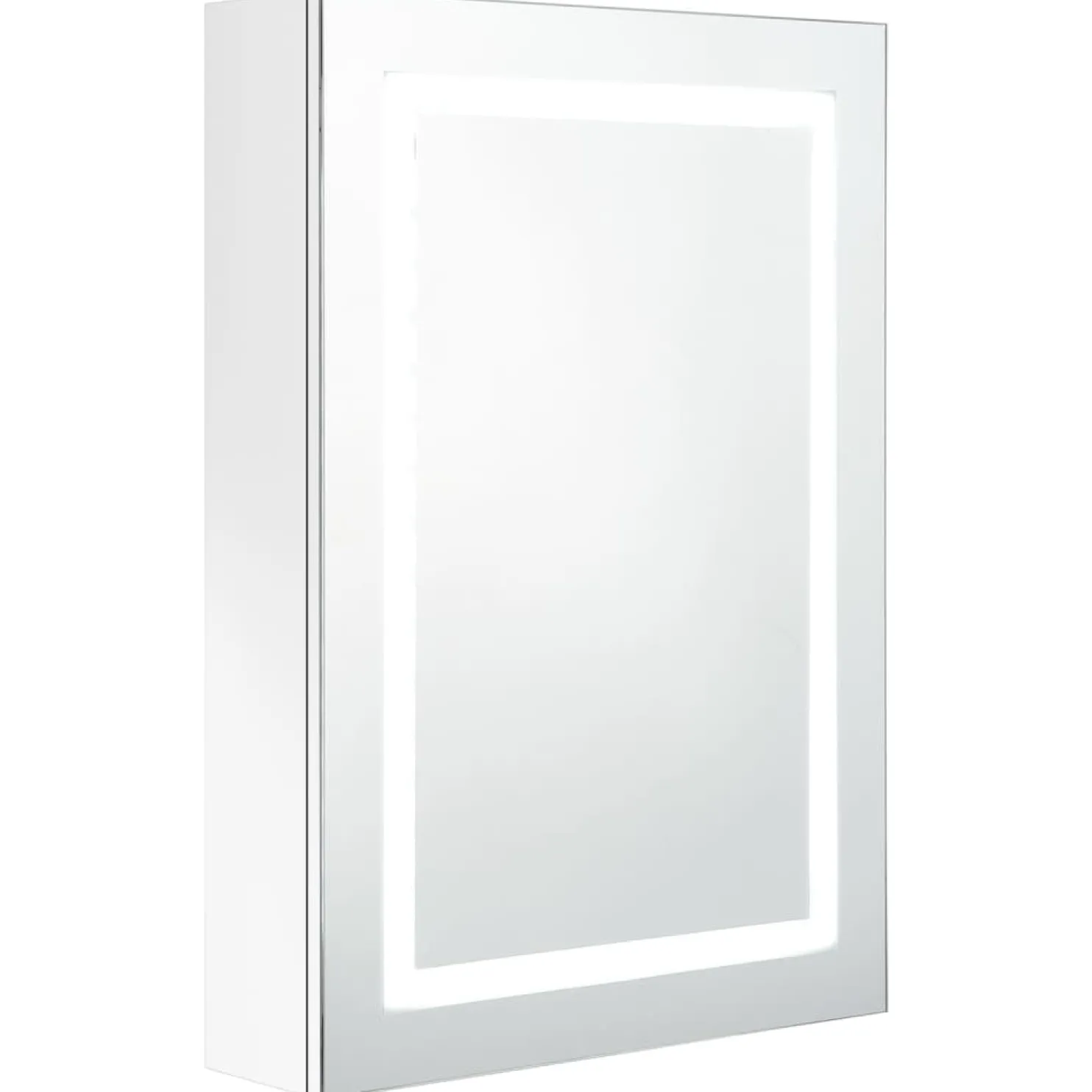 Kylpyhuoneen LED-Peilikaappi, 50x13x70 cm, eri värejä (07574)
